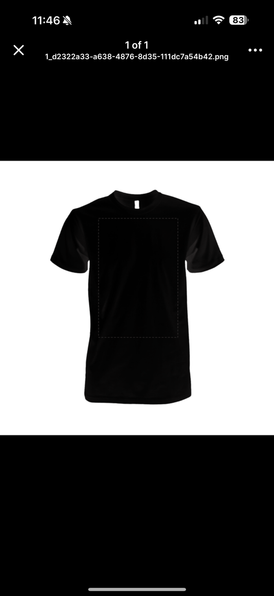 Standard Black Tshirt Trump Design